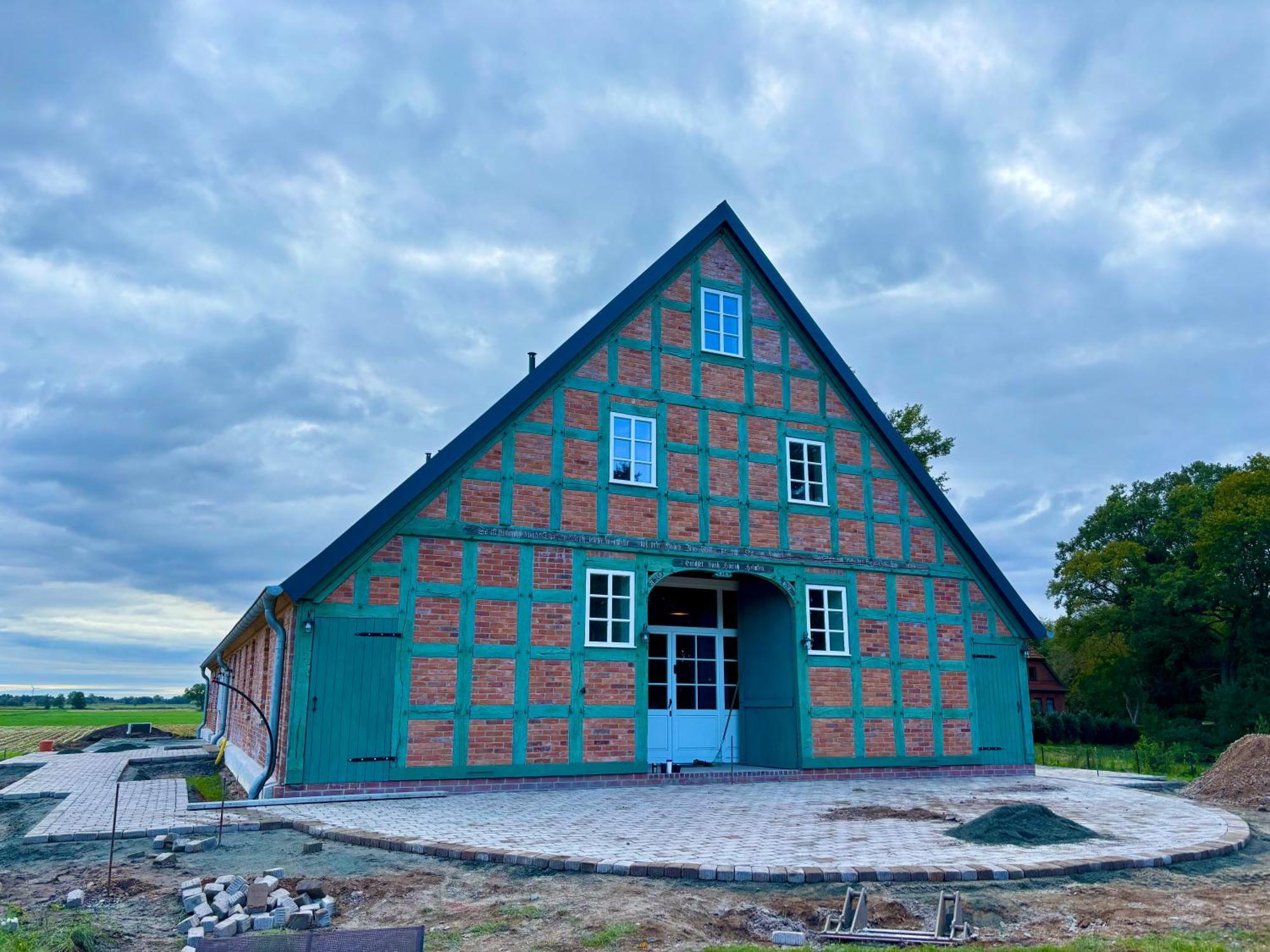 Niedersaechsisches Hallenhaus Im Modernen Gewand Lilienthal  Exterior foto